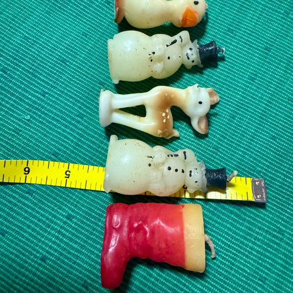 Vintage Christmas Tavern Candles. Lot Of 5 in vintage box. - Picture 2 of 8